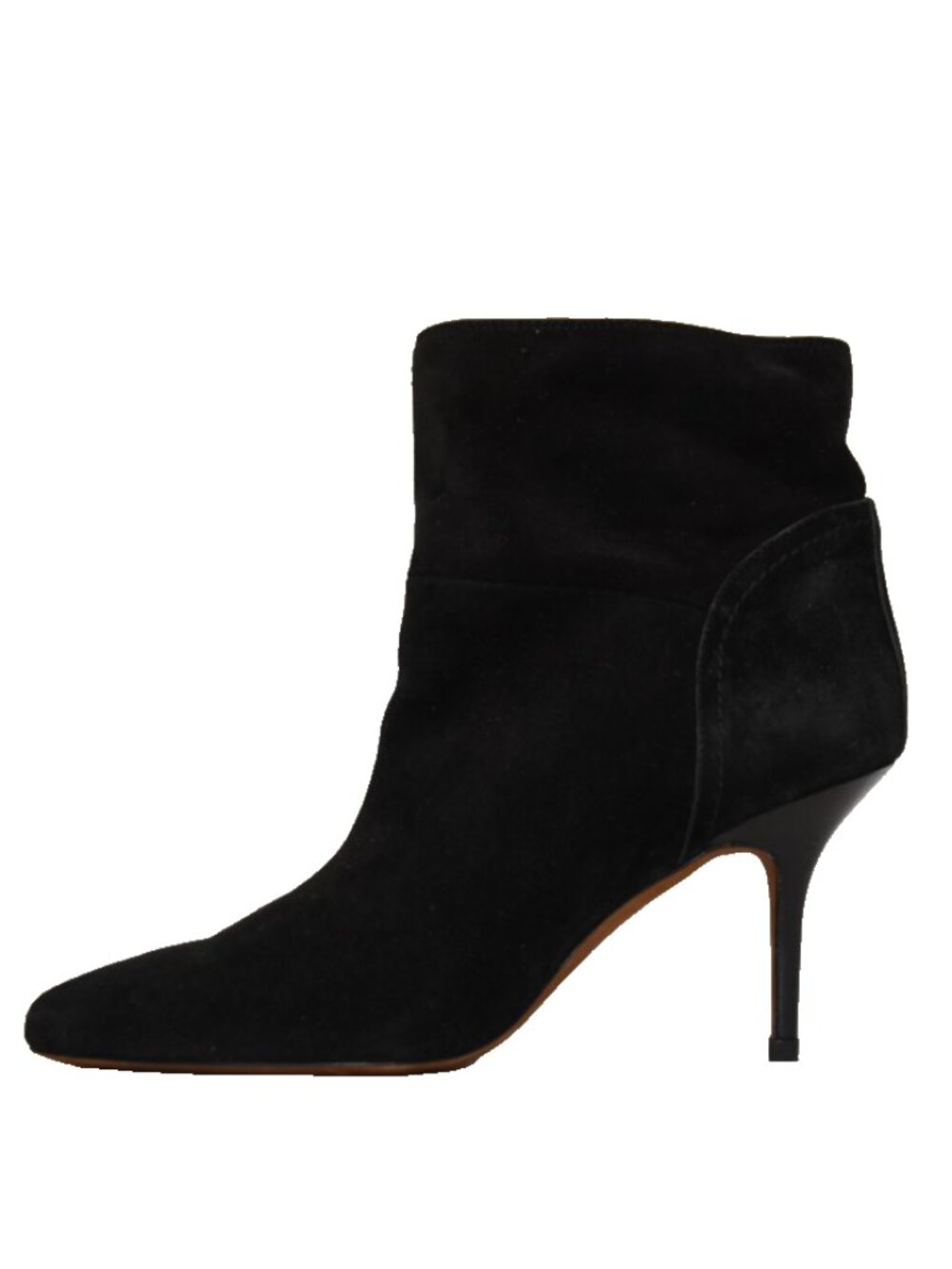 New! Polo Ralph Lauren 6.5 B Sueded Calfskin Bootie Black DD82A ZZZ